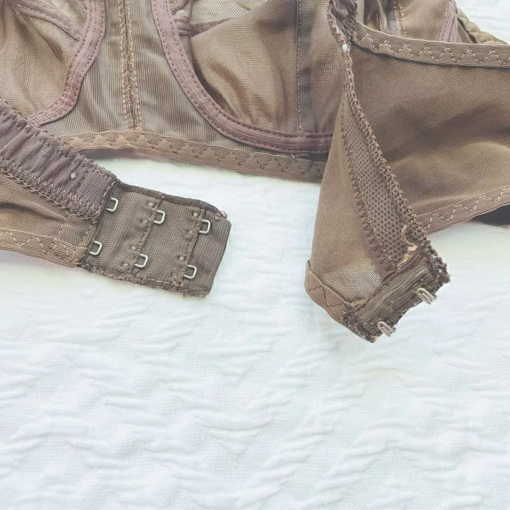 BUY 1 GET 1 FREE Taille Europe 70 brown unlined lingerie well made